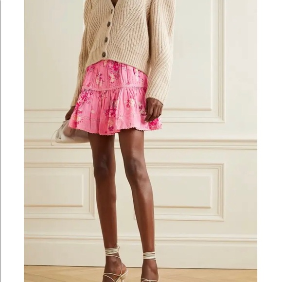 LOVESHACKFANCY Jennings Mini Skirt NWT - Picture 4 of 10